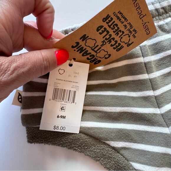 Easy Peasy Newborn Baby Organic Bloomer Shorts 6-9 months Lot of 3 Soft Comfort - Picture 11 of 11